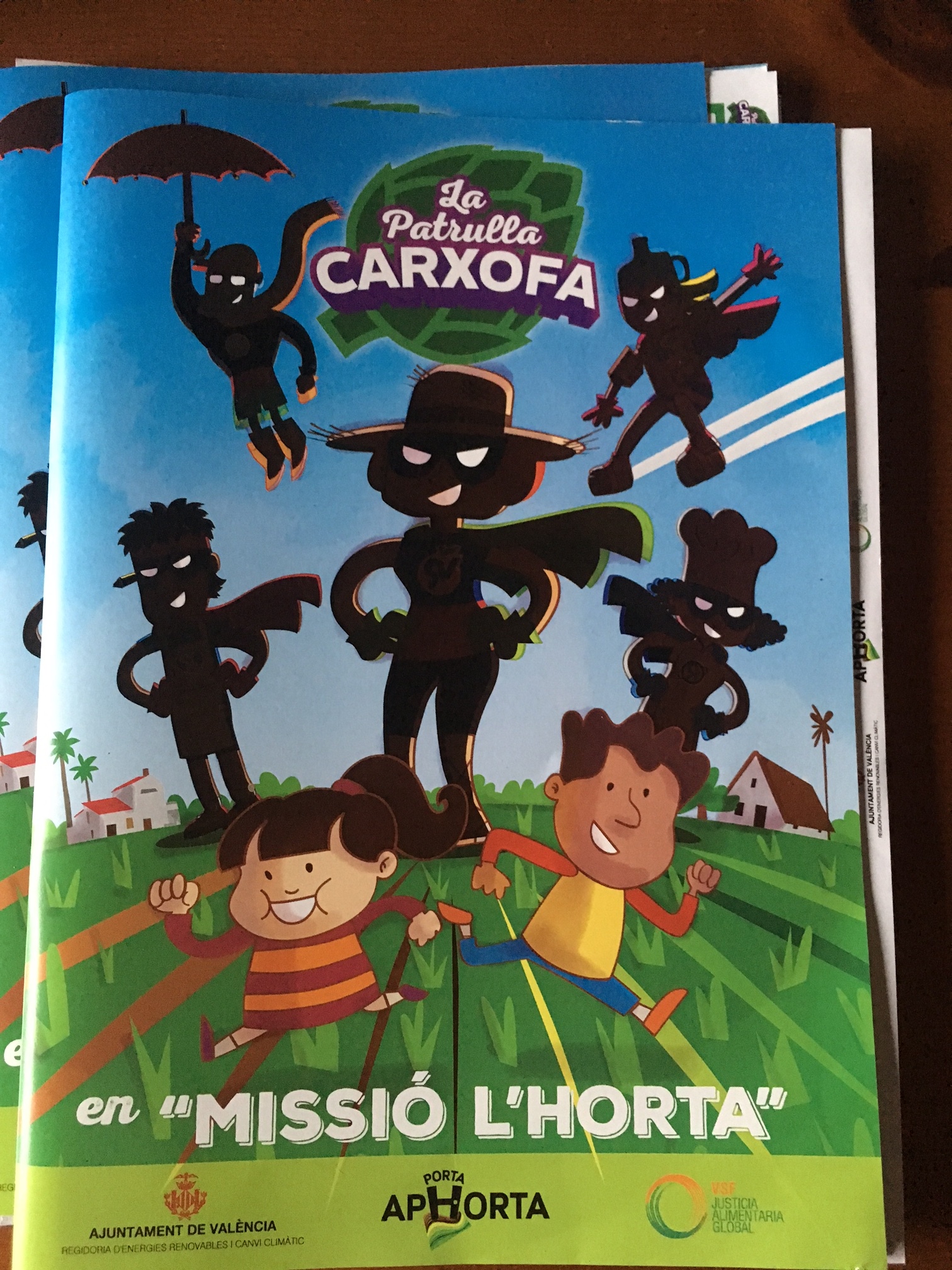 POrtada_albumDEFI Operación Carxofa: los superpoderes de la huerta