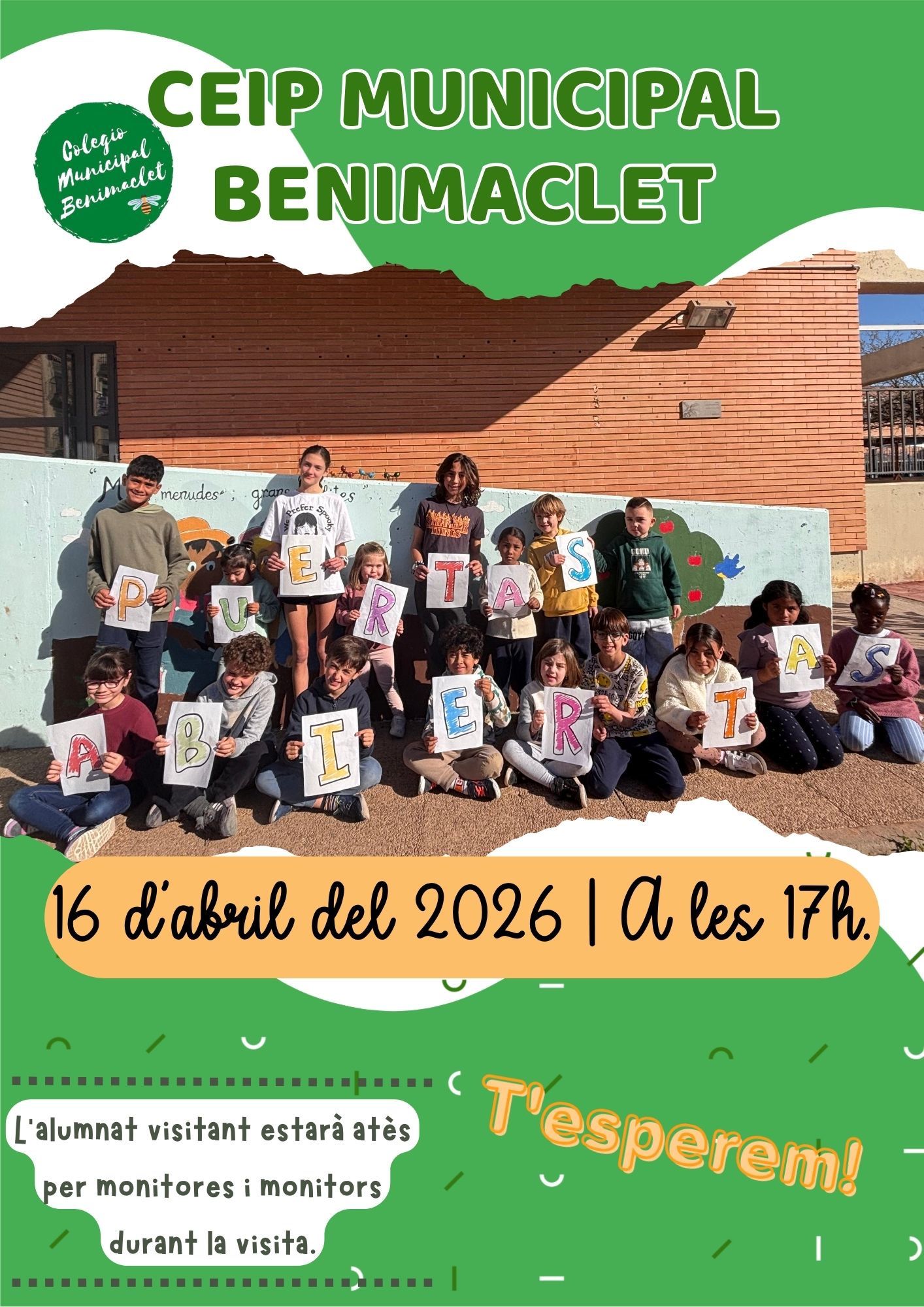 BENIMACLET PORTES OBERTES 2026
