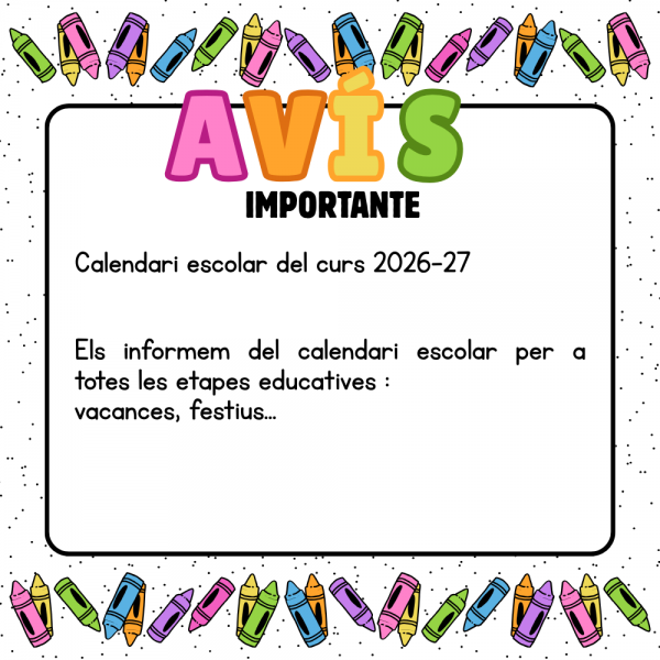 Calendari escolar